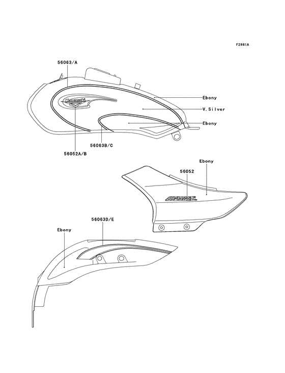 BN125 Наклейки