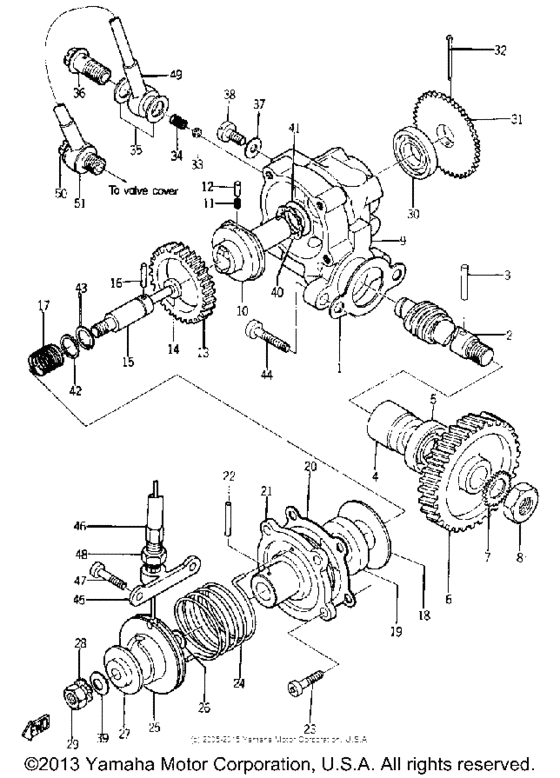 YG1 Масляный насос