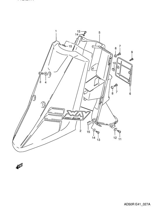 Front leg shield