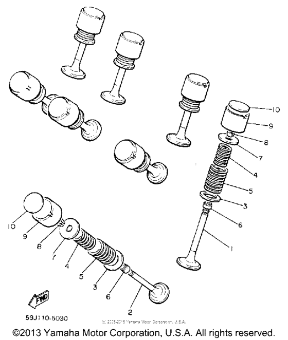 XVZ13DAC Клапана