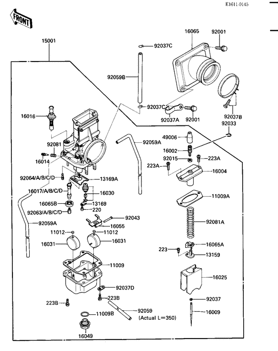 Carburetor assy