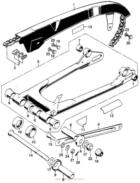 Drive chain + case