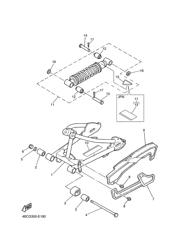 Rear arm & suspension