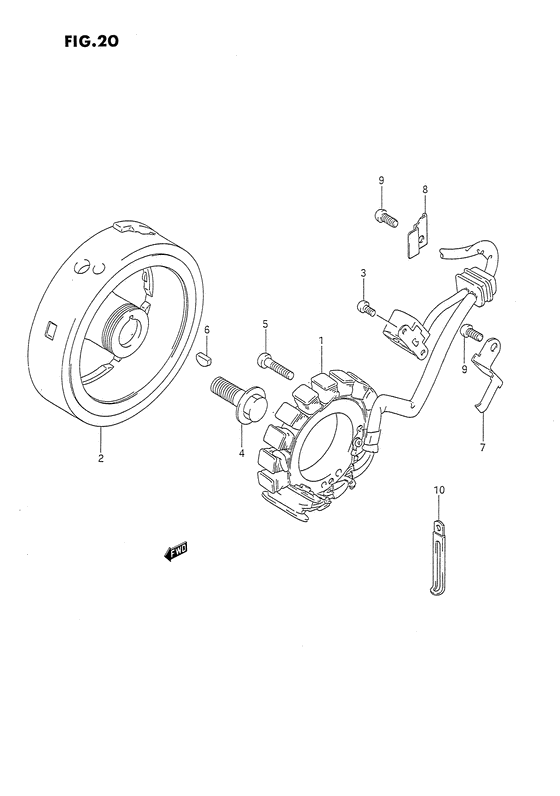 DR650 Зажигание