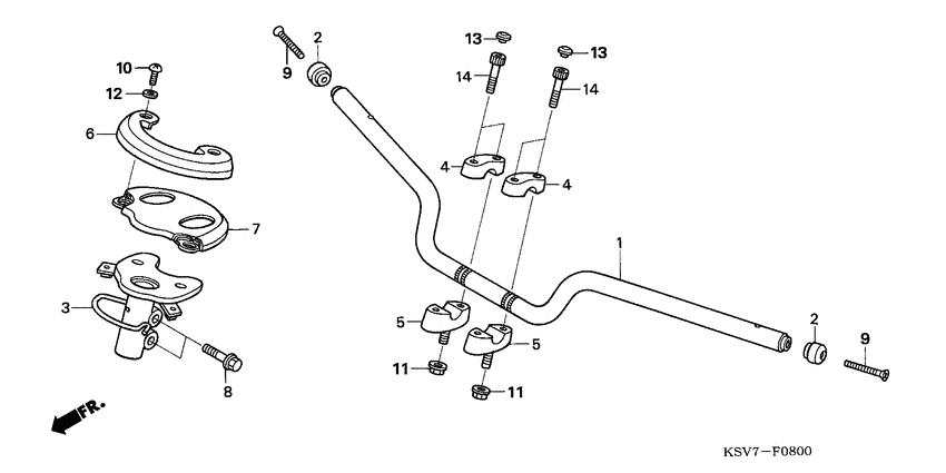 Handle pipe