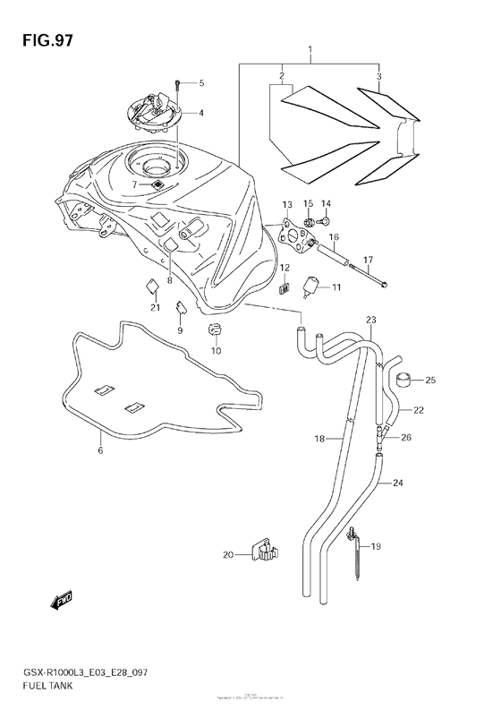 Fuel Tank (Gsx-R1000Zl3 E03)