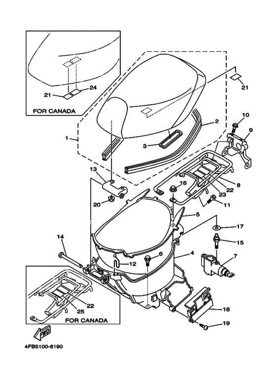 Seat. carrier