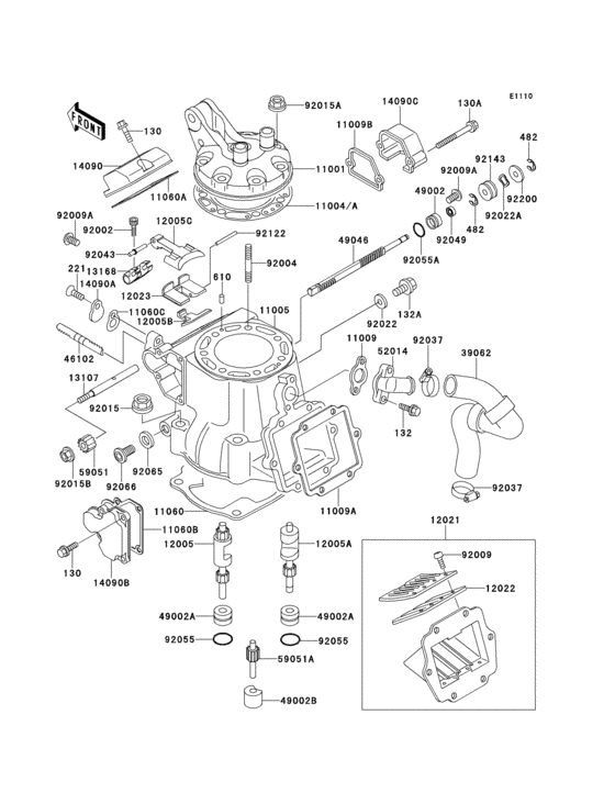 Cylinder head/cylinder(1/2)