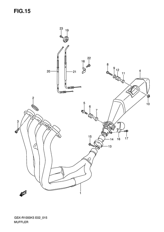 Muffler comp