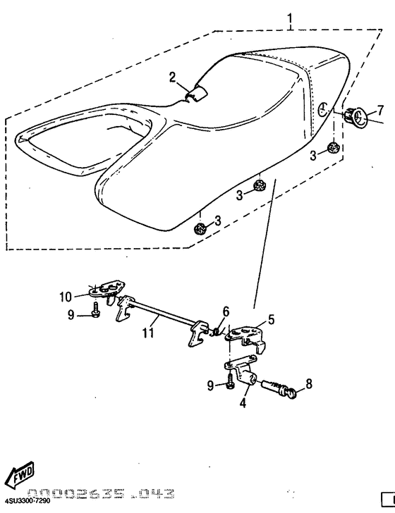 SZR660 Сиденье