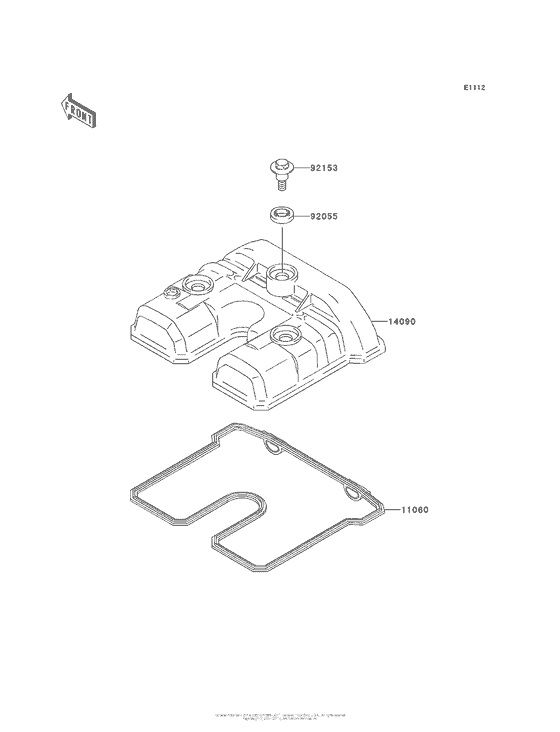  Крышка головки цилиндров
