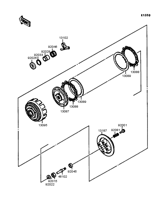 EL250 Сцепление