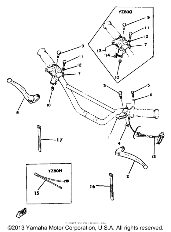 Handle switch-lever
