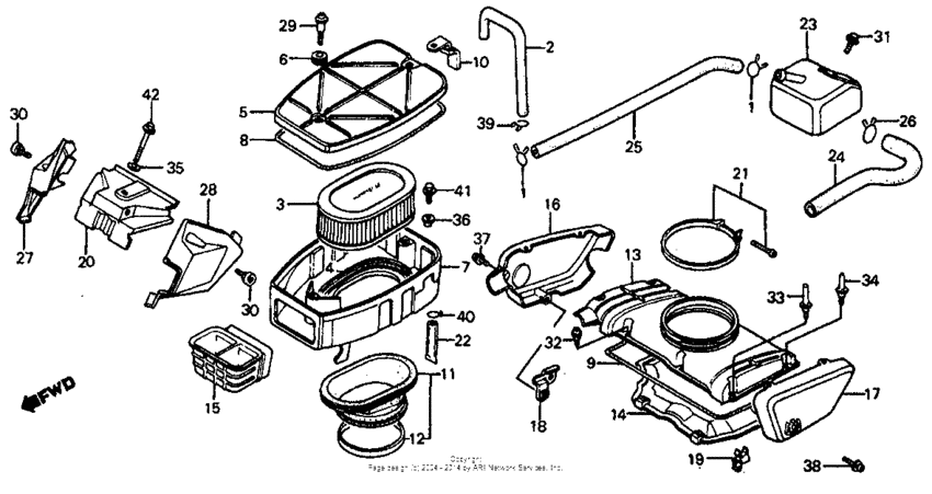 Air cleaner 85-86
