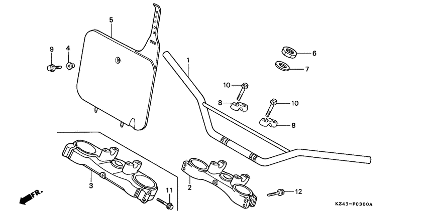 Handle pipe/top bridge