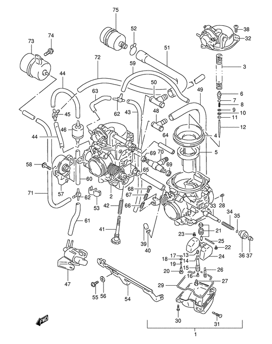 Carburetor assy