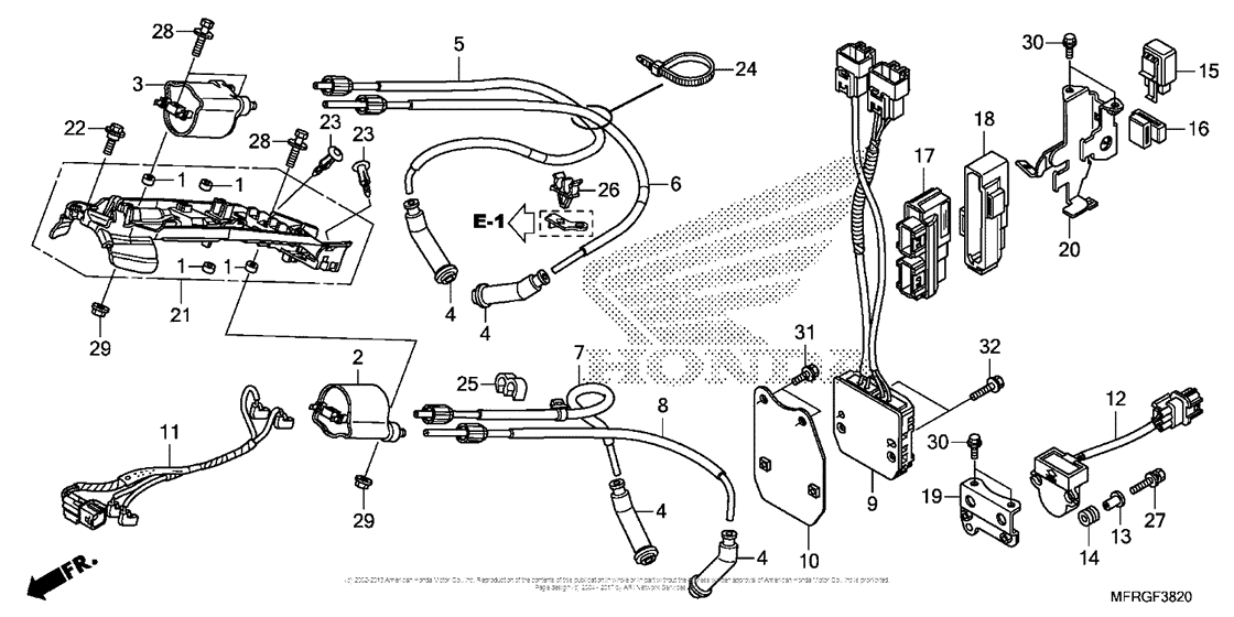 Ignition Coil + Ecu