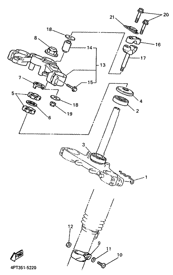 XT500E Управление