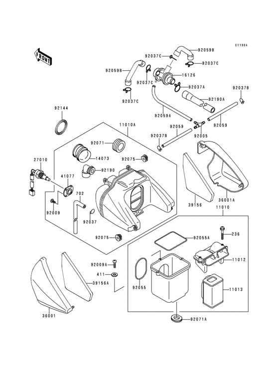 Air cleaner(1/2)