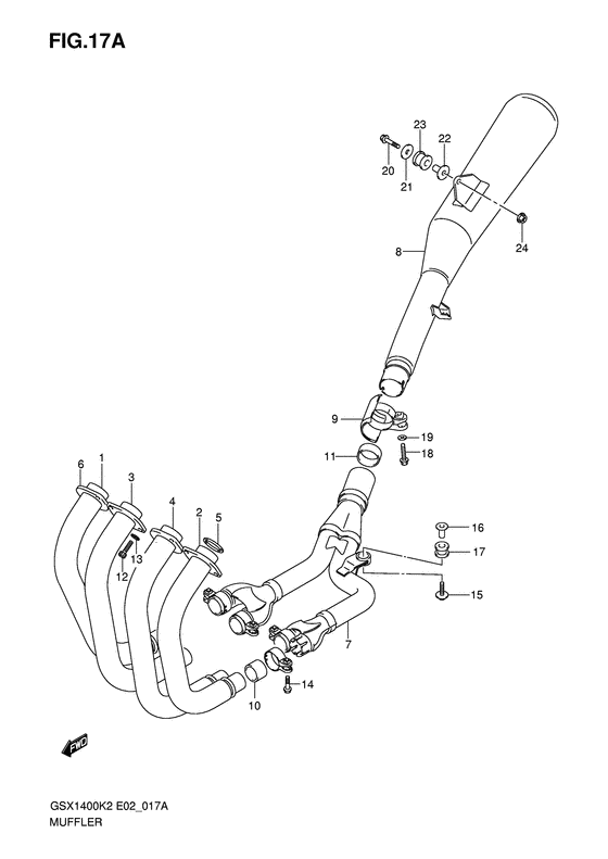 Muffler comp
