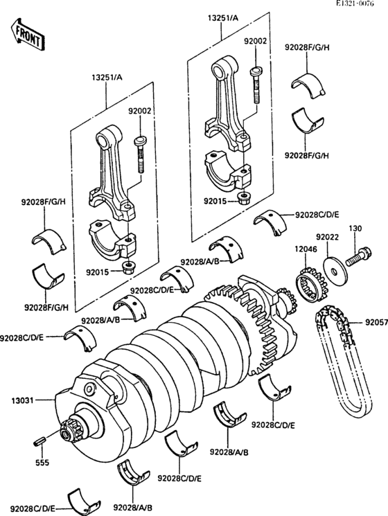 Crankshaft(-zxt00a-020487)
