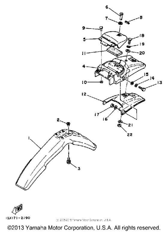 Front fender - rear fender