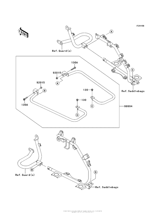 Accessory (Saddlebag Rails)