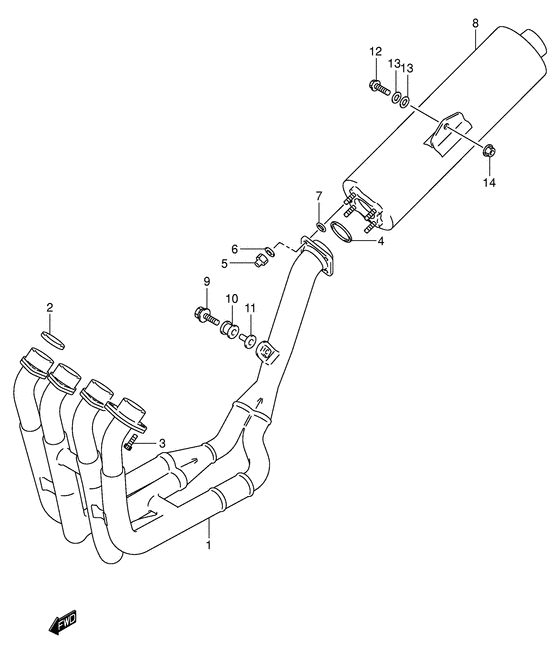Muffler comp