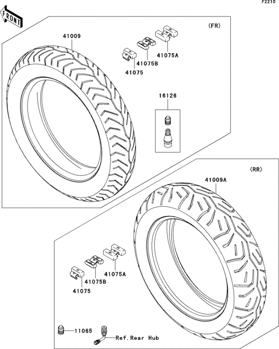 VN1700 Покрышки