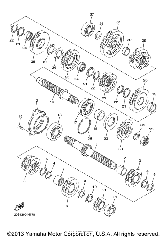 FZ6RYW Трансмиссия