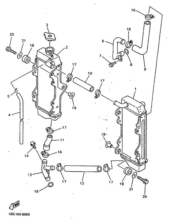 Radiator. hose