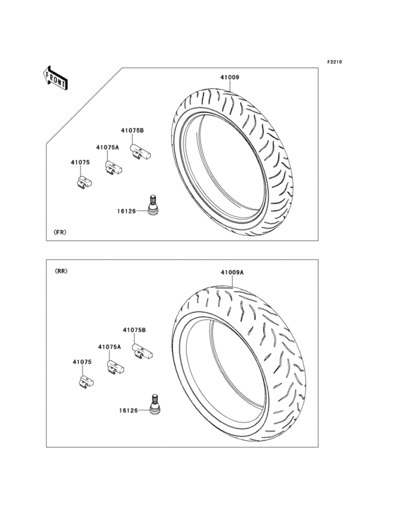 ZX1000 Покрышки