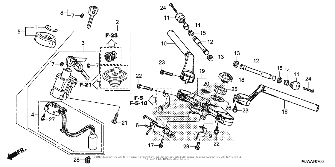 Handlebar + Top Bridge