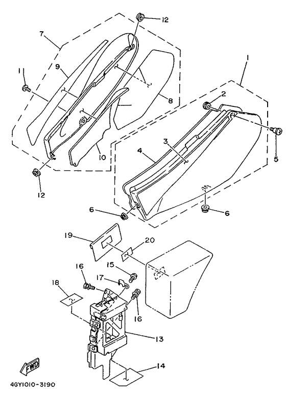 Side cover / oil tank
