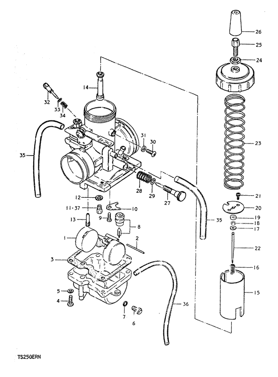 Carburetor assy