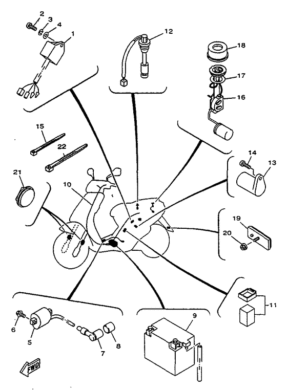 YN50R Электрика 2