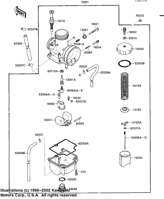 Carburetor assy