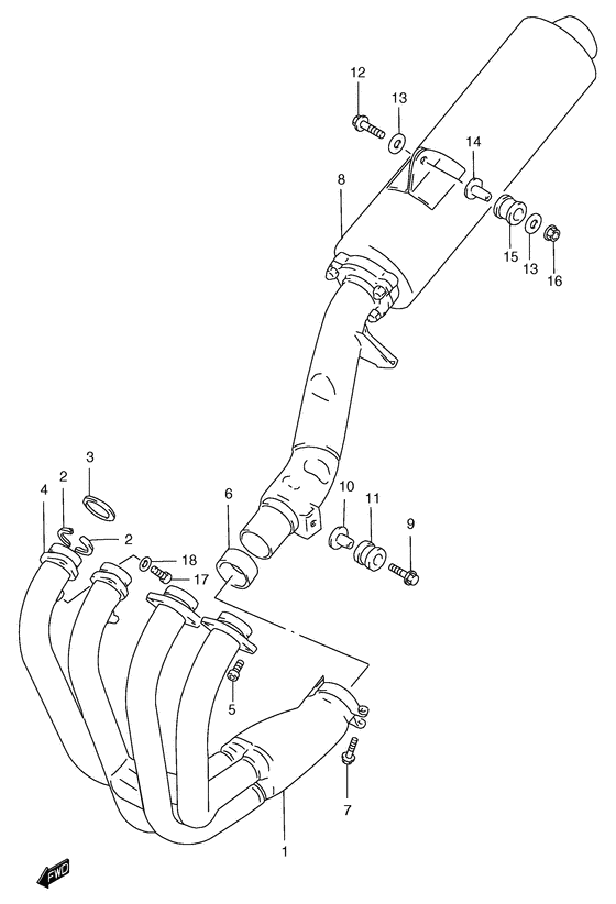 Muffler comp