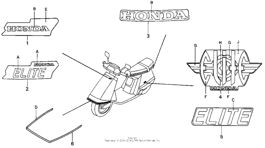 CH80 Наклейки