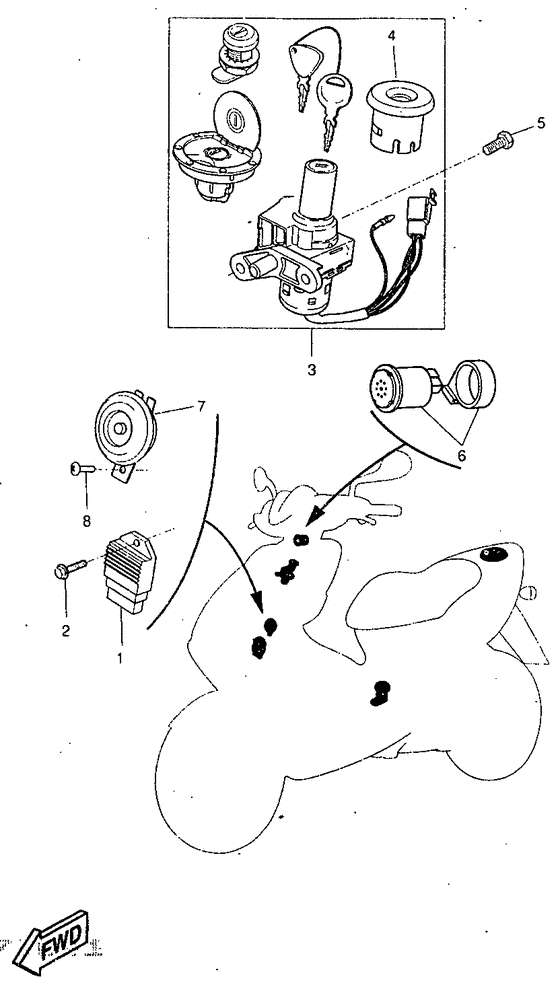 YQ50 Электрика 1
