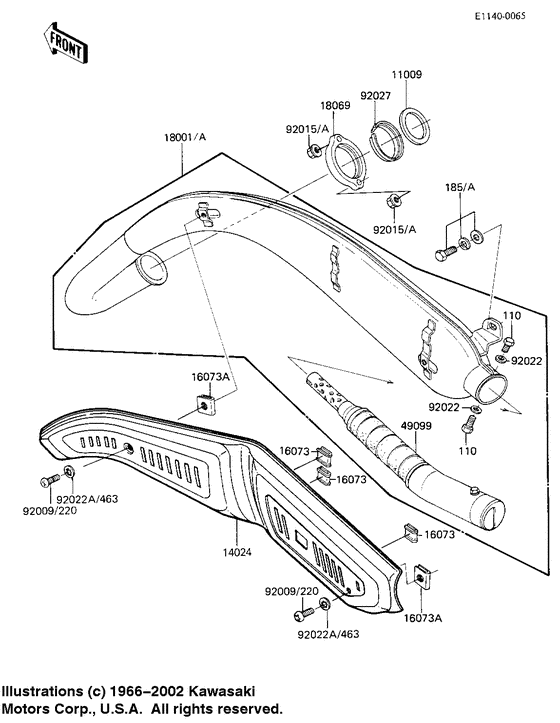 Muffler comp