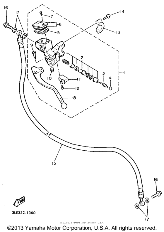 GTS1000AEC Главный тормозной цилиндр