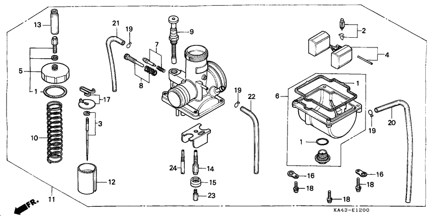 Carburetor assy