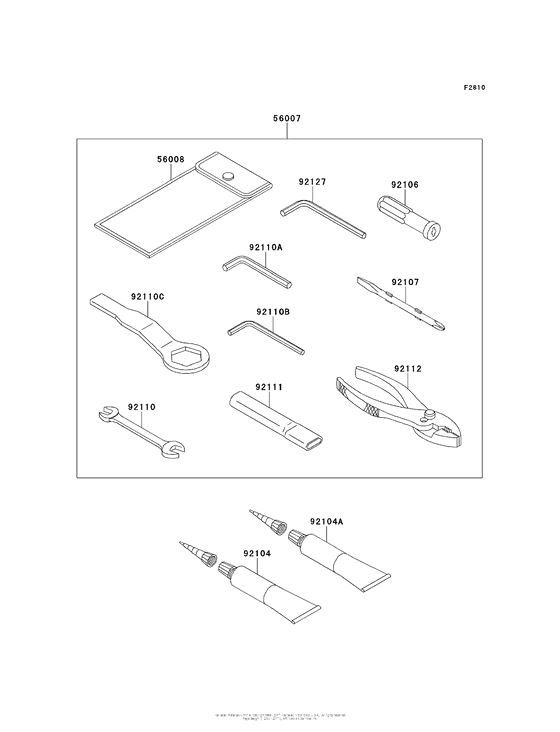 ZX636 Owner's Tools