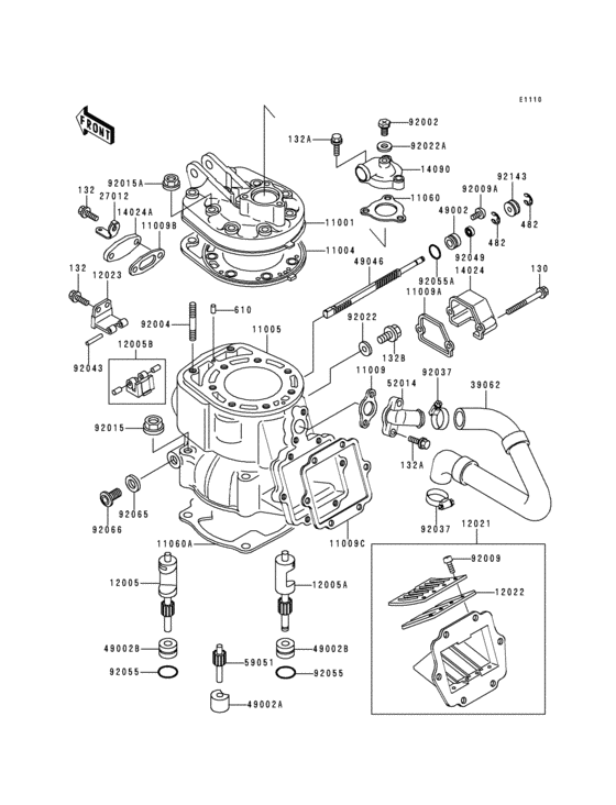 Cylinder head/cylinder(1/2)