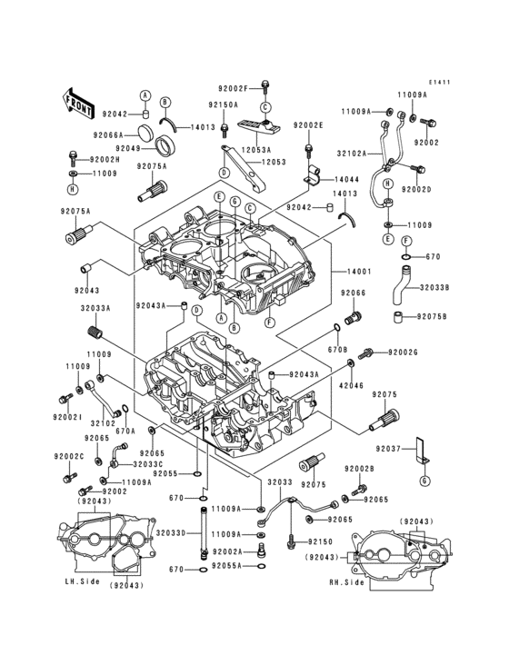 Crankcase(1/2)