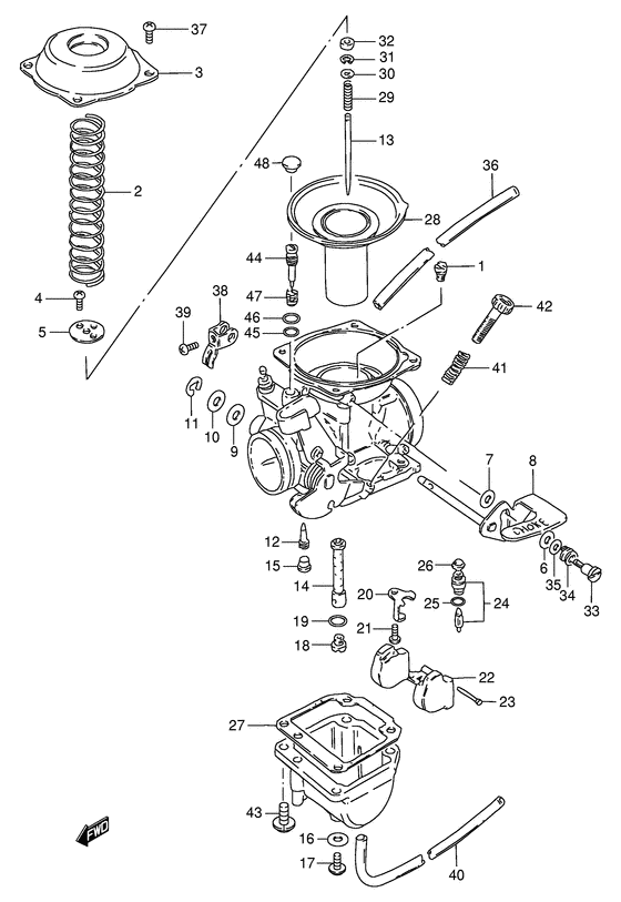 Carburetor assy