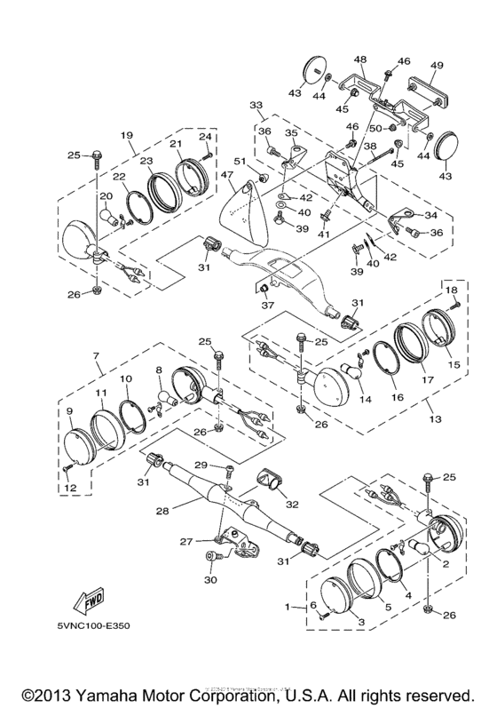 XV17AMV Поворотники