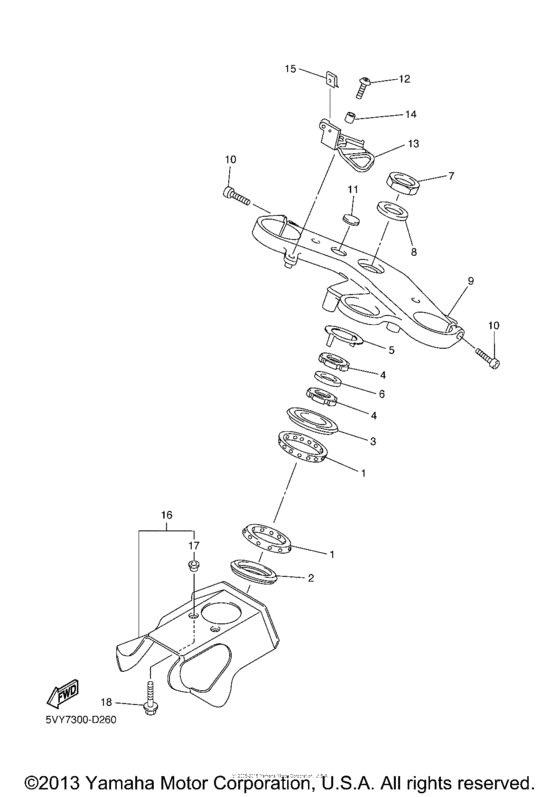 YZF-R1S Управление