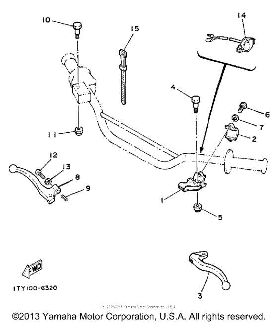 Handle switch-lever